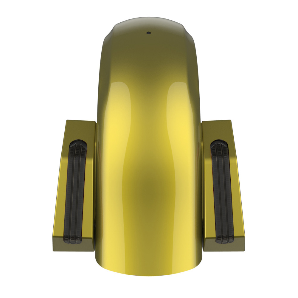 Color Matched Holeshot Chopped Rear Fender for '09-'23 Harley Touring