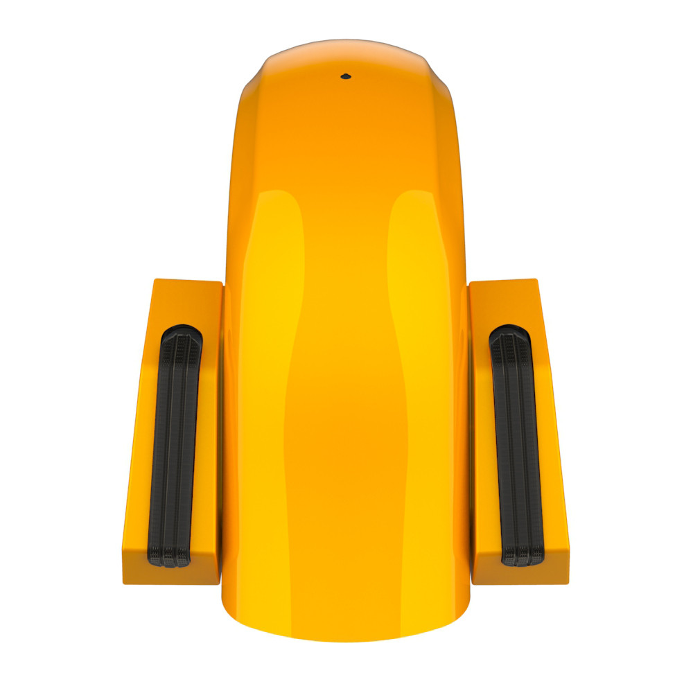 Color Matched Holeshot Chopped Rear Fender for '09-'23 Harley Touring