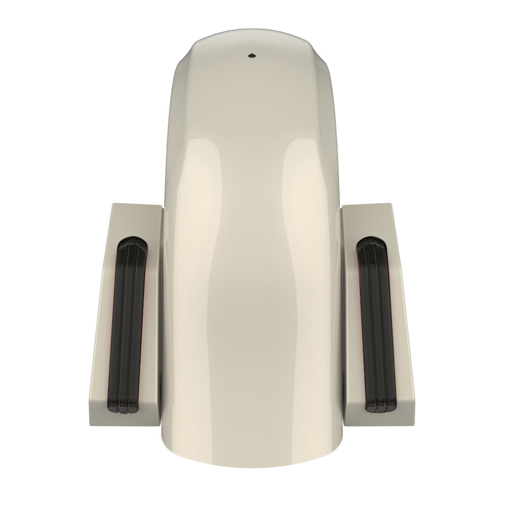 Color Matched Holeshot Chopped Rear Fender for '09-'23 Harley Touring