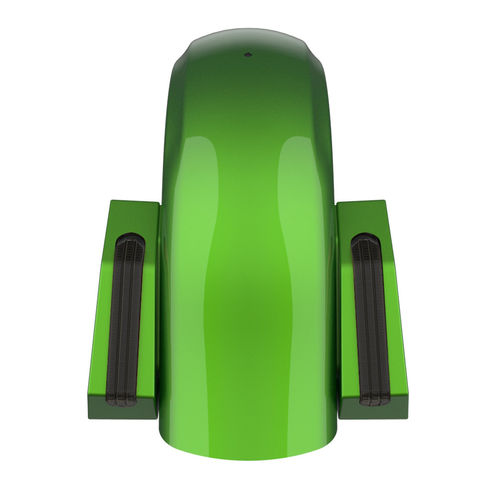 Color Matched Holeshot Chopped Rear Fender for '09-'23 Harley Touring