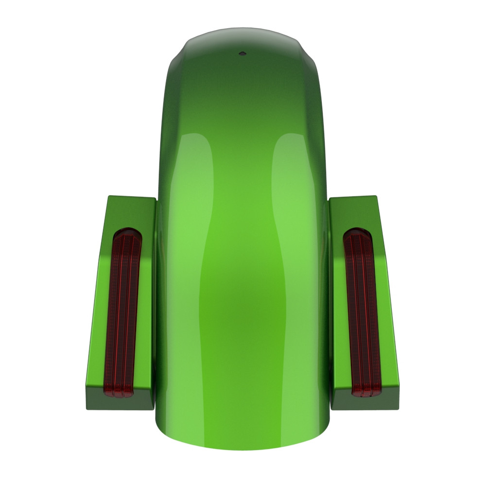 Color Matched Holeshot Chopped Rear Fender for '09-'23 Harley Touring