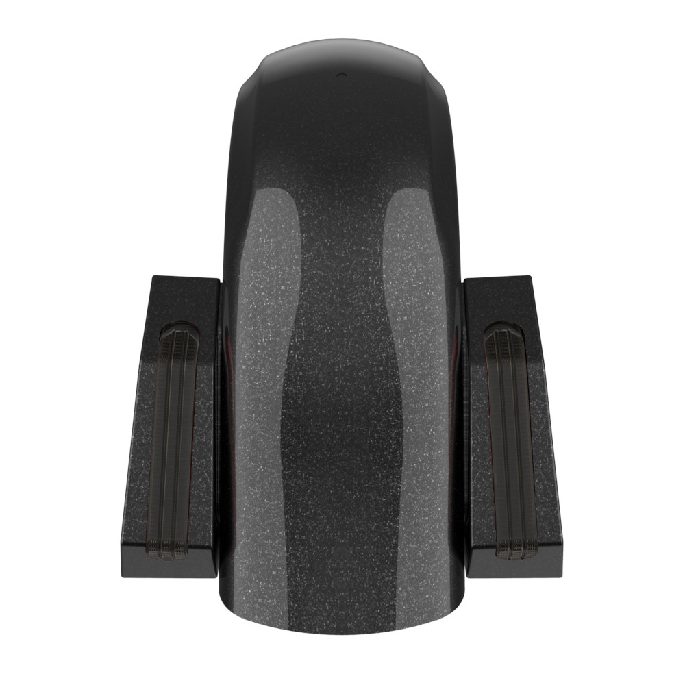 Color Matched Holeshot Chopped Rear Fender for '09-'23 Harley Touring