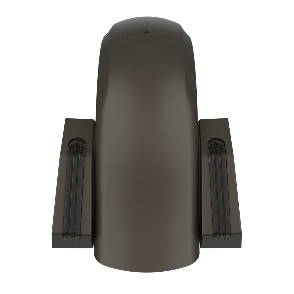 Color Matched Holeshot Chopped Rear Fender for '09-'23 Harley Touring