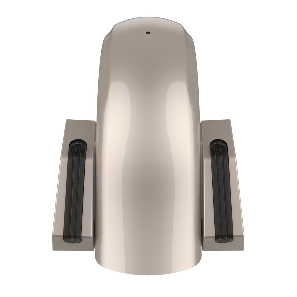 Color Matched Holeshot Chopped Rear Fender for '09-'23 Harley Touring