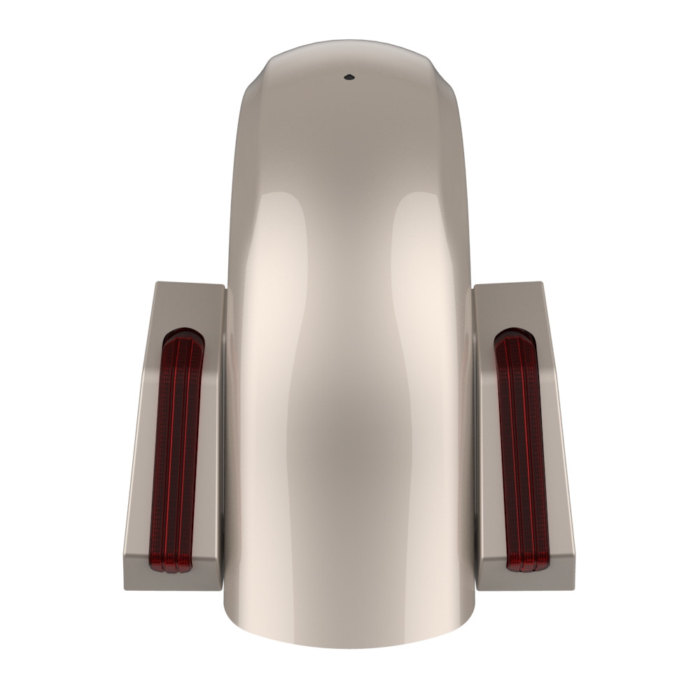 Color Matched Holeshot Chopped Rear Fender for '09-'23 Harley Touring
