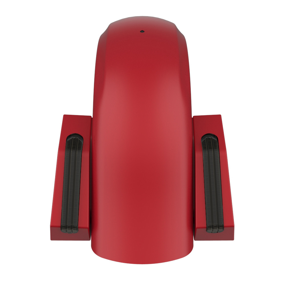Color Matched Holeshot Chopped Rear Fender for '09-'23 Harley Touring