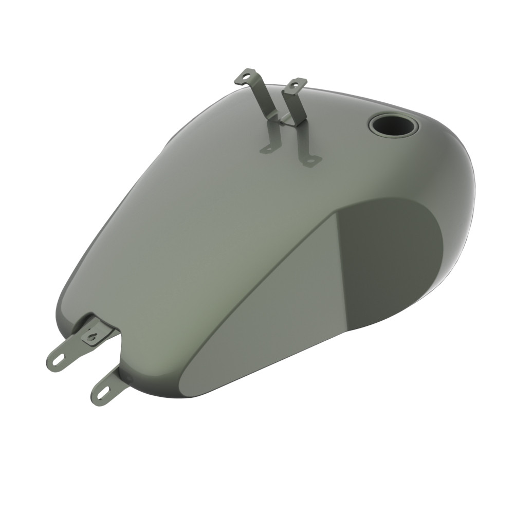 Advanblack Holeshot Gas Tank with Knee Cutout for Harley M8 Softail Low Rider S / ST, Street Bob, Fat Bob, Softail Standard