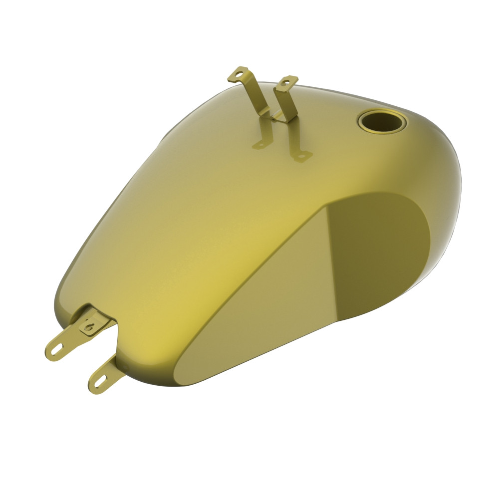 Advanblack Holeshot Gas Tank with Knee Cutout for Harley M8 Softail Low Rider S / ST, Street Bob, Fat Bob, Softail Standard