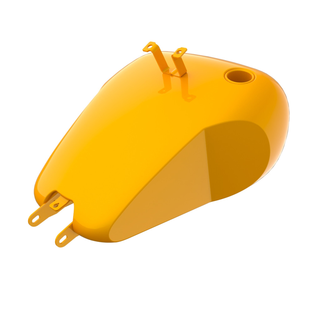 Advanblack Holeshot Gas Tank with Knee Cutout for Harley M8 Softail Low Rider S / ST, Street Bob, Fat Bob, Softail Standard