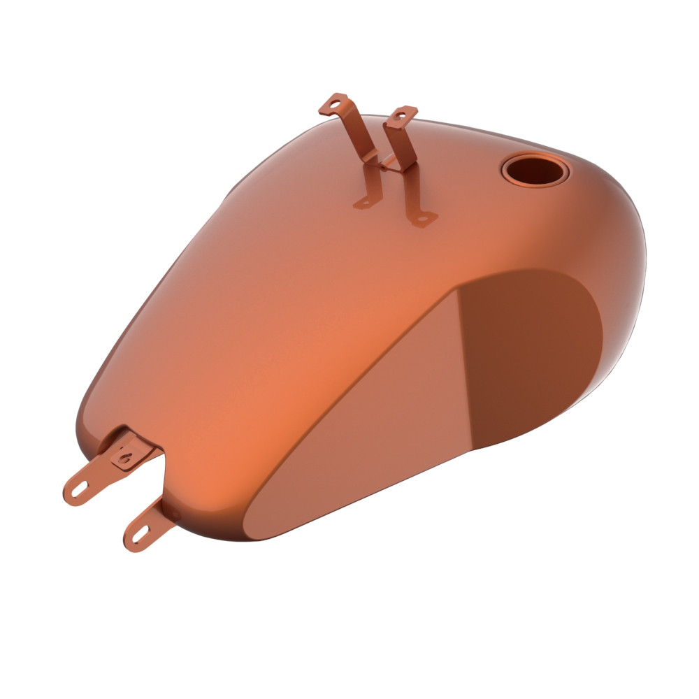 Advanblack Holeshot Gas Tank with Knee Cutout for Harley M8 Softail Low Rider S / ST, Street Bob, Fat Bob, Softail Standard
