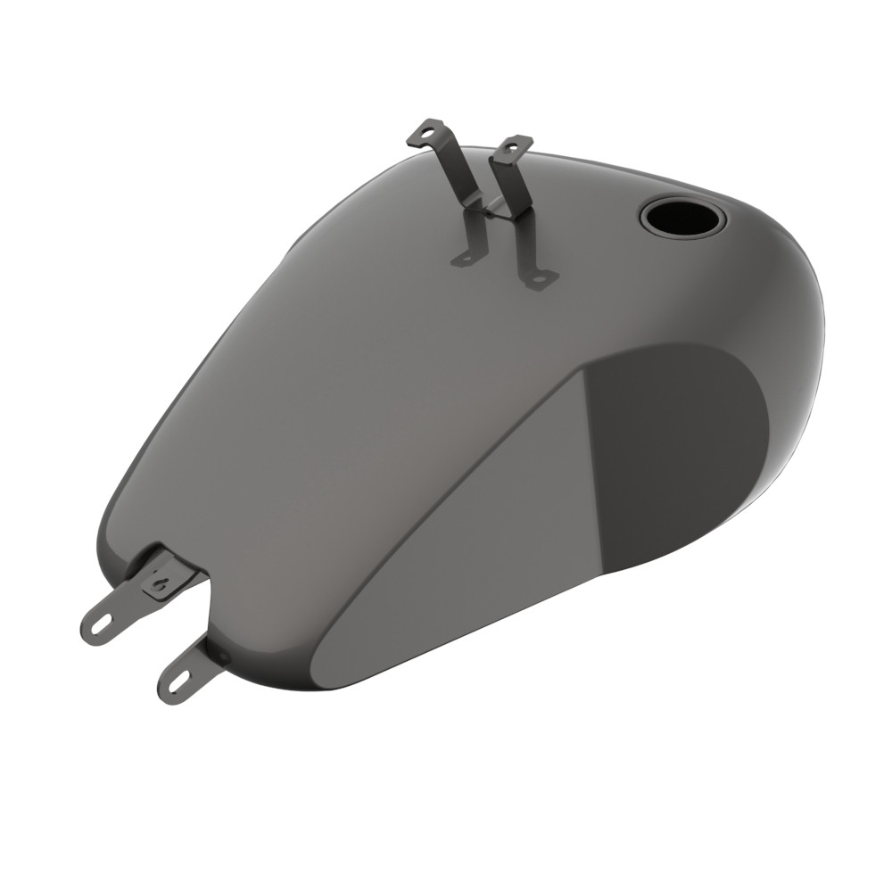 Advanblack Holeshot Gas Tank with Knee Cutout for Harley M8 Softail Low Rider S / ST, Street Bob, Fat Bob, Softail Standard