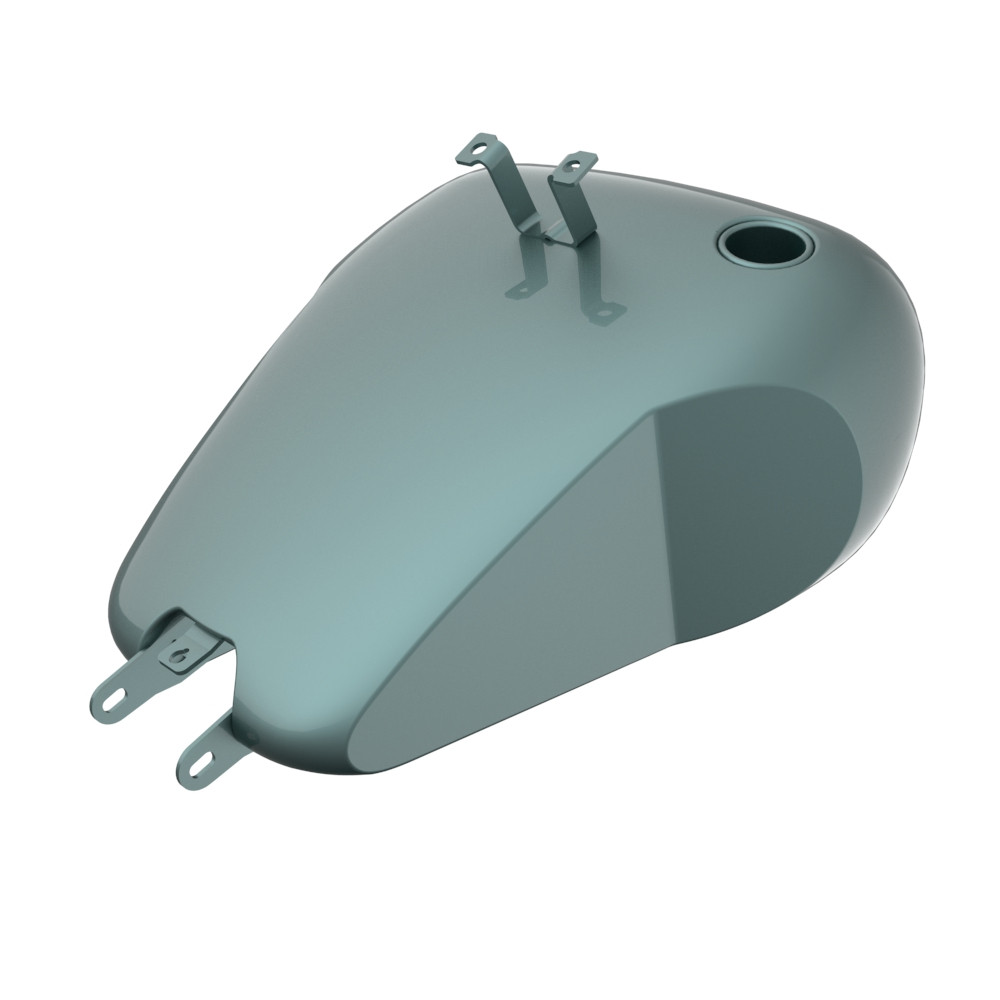 Advanblack Holeshot Gas Tank with Knee Cutout for Harley M8 Softail Low Rider S / ST, Street Bob, Fat Bob, Softail Standard