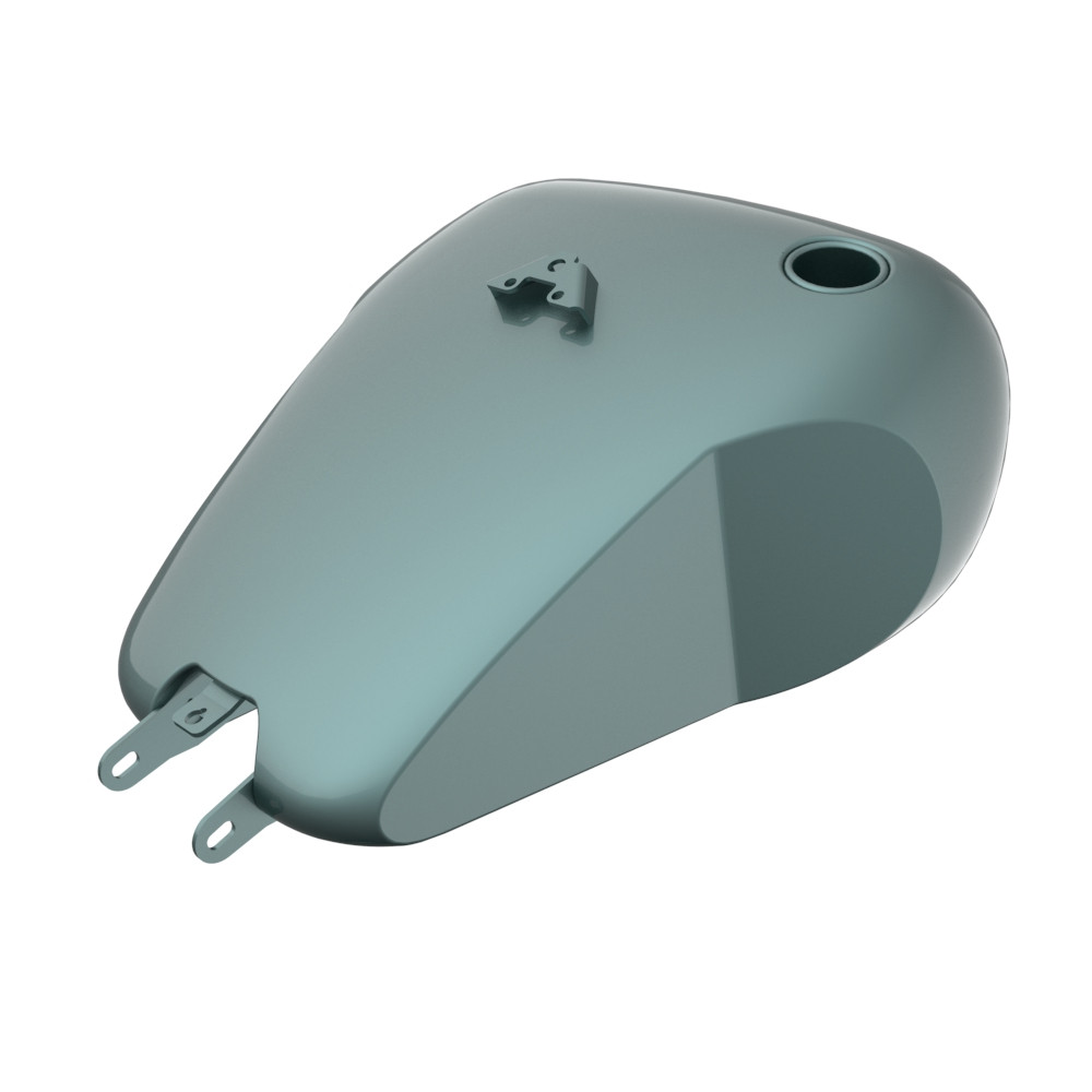 Advanblack Holeshot Gas Tank with Knee Cutout for Harley M8 Softail Low Rider S / ST, Street Bob, Fat Bob, Softail Standard