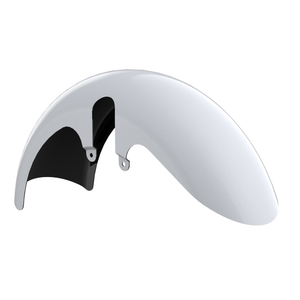 Color-Matched 18" Wide Fat Tire Front Fender for '23.5Up Harley Touring