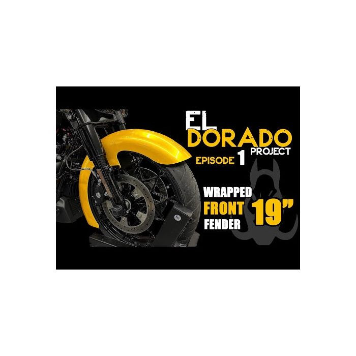 19" Wrapped Front Fender for Harley® Touring '96-'23