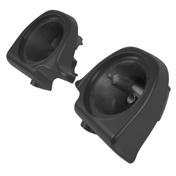 Color Matched 6.5" Lower Vented Fairing Speaker Pod Mounts for Harley® Touring '94-'23