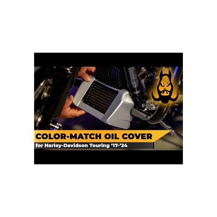 Color-Matched Oil Cooler Cover for Harley® Touring '17-'23