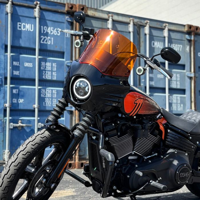 HOGWORKZ® Menace Fairing w/ Windshield for Harley® Softail / Dyna