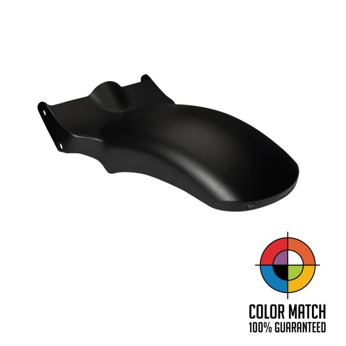 Color Matched Wide Bobber Rear Fender w/ LEDs for '18-'24 Harley® Fat Boy / Breakout