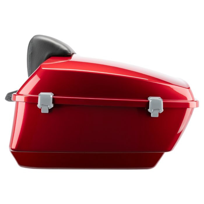 Color Matched King Tour Pack w/ Slim Backrest & Chrome Hardware for Indian® '14-'25