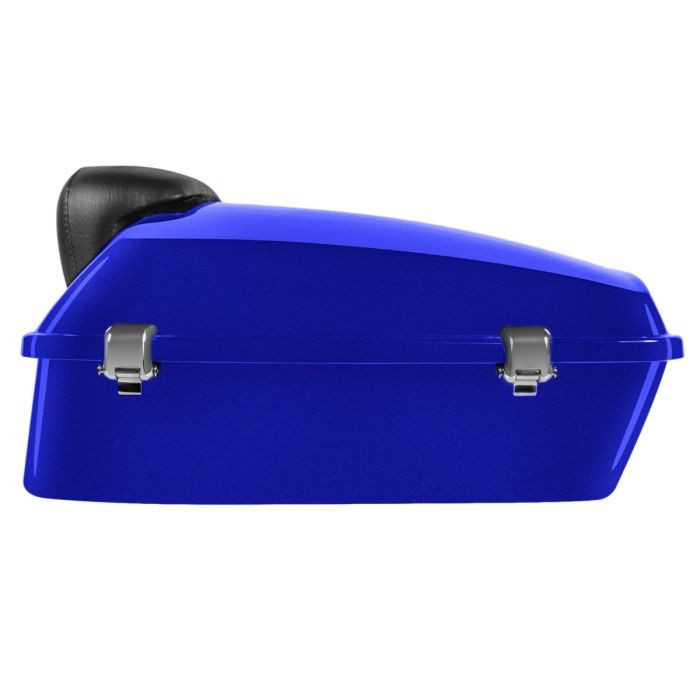 Color Matched Chopped Tour Pack w/ Slim Backrest & Chrome Hardware for Indian® '14-'25