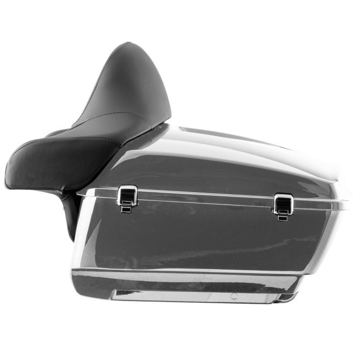 Color Matched King Tour Pack w/ Full Backrest & Chrome Hardware for Indian® '14-'25