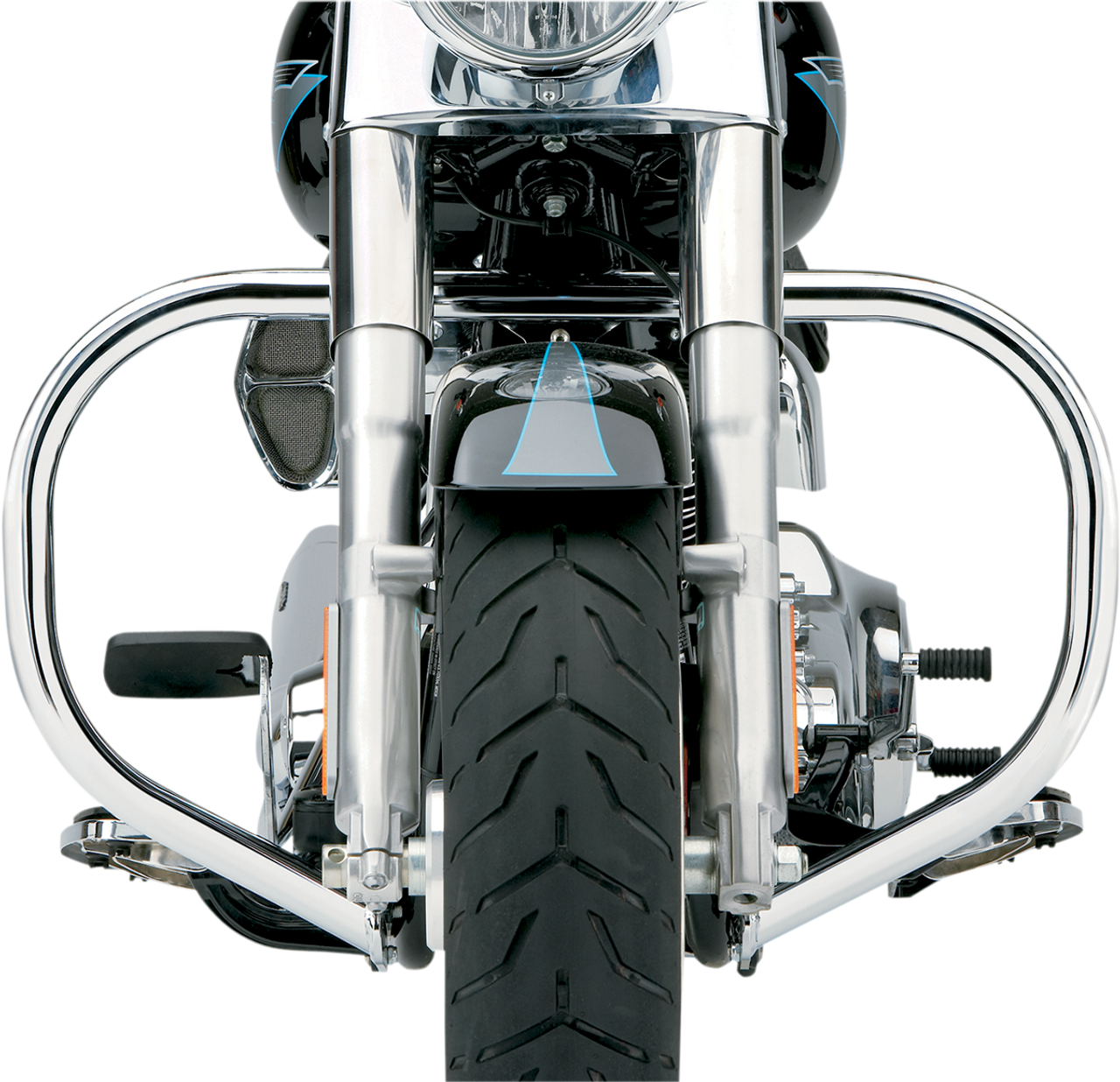 Cobra #601-2105 - Freeway Bar - Chrome - FLSTC