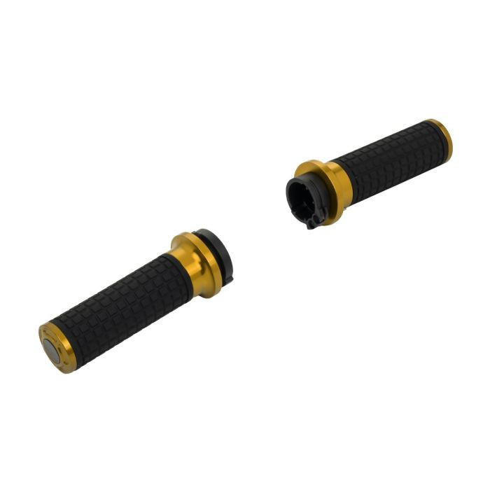 Custom Color HOGWORKZ® MX Style Hand Grips for Harley® Cable Throttle Models