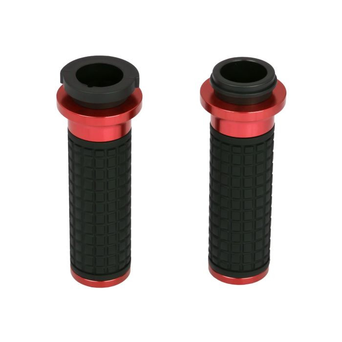 Custom Color HOGWORKZ® MX Style Hand Grips for Harley® Wire Throttle Models