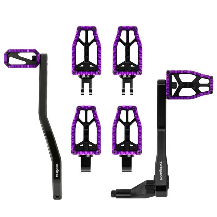 Custom Color HOGWORKZ® Performance MX Foot Control Kit (Mid Controls) for Harley® Softail '18-'26