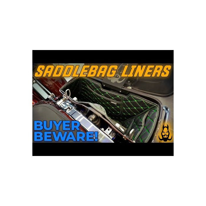 Custom Color HOGWORKZ® Tapered Stretched Saddlebag Liners for Harley® '14-'23