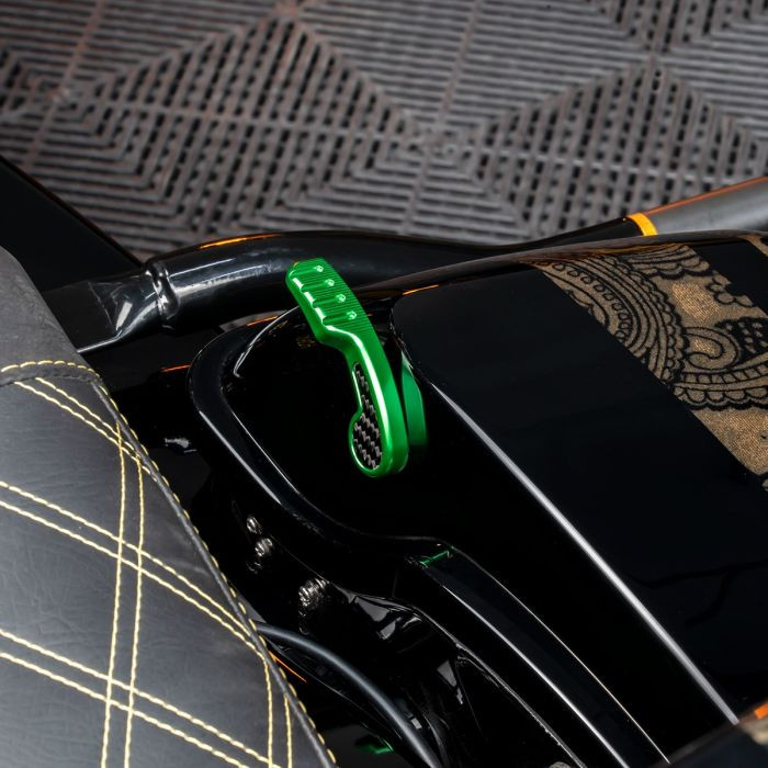 Custom Color Anodized Saddlebag Lid Levers for Harley® Touring '14-'23