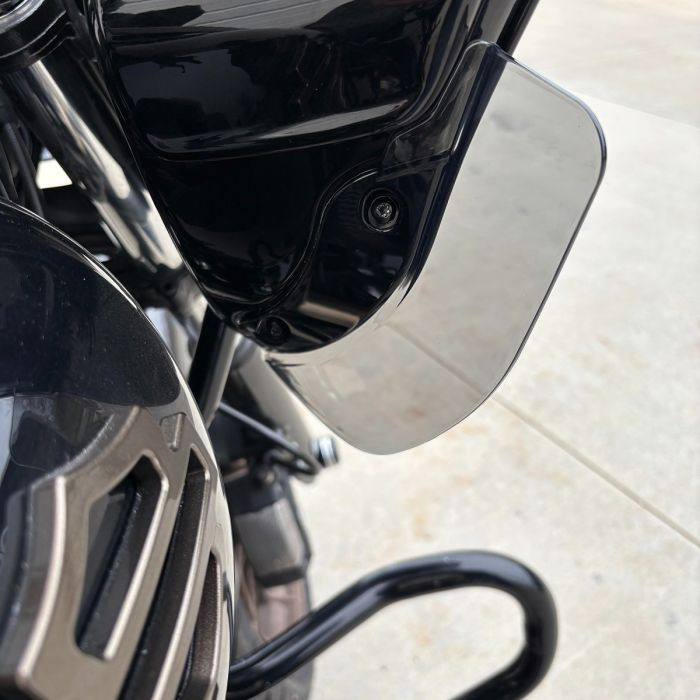 Fairing Side Wide Wing Air Deflectors for Road Glide '15-'23 | Smoked