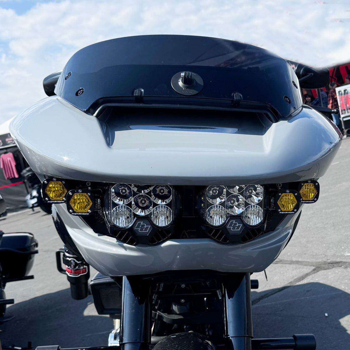 Alpha Six 2023.5+ Road Glide LP6 Lighting Combo Kit Featuring Baja Designs