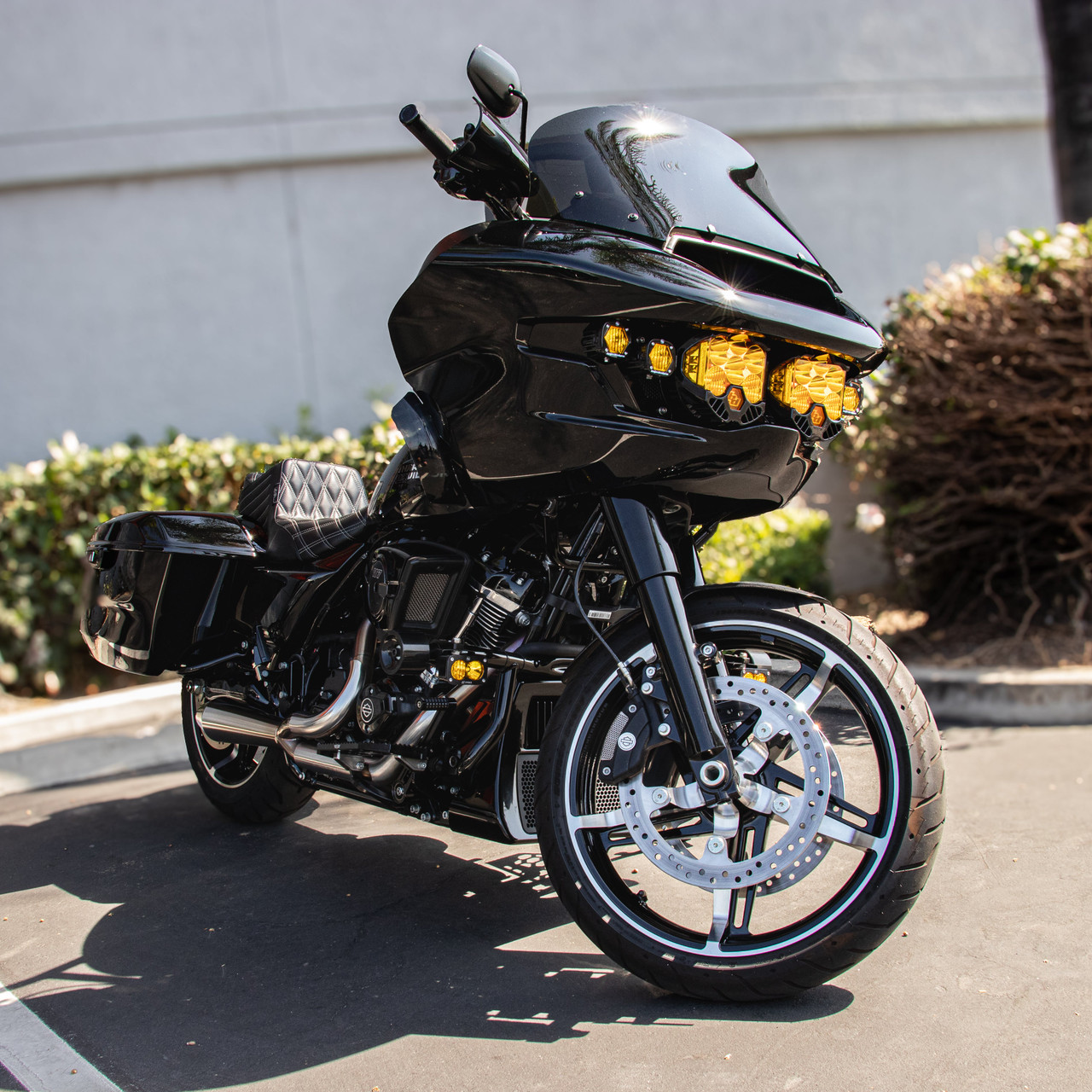 Alpha Six 2023.5+ Road Glide LP6 Lighting Combo Kit Featuring Baja Designs