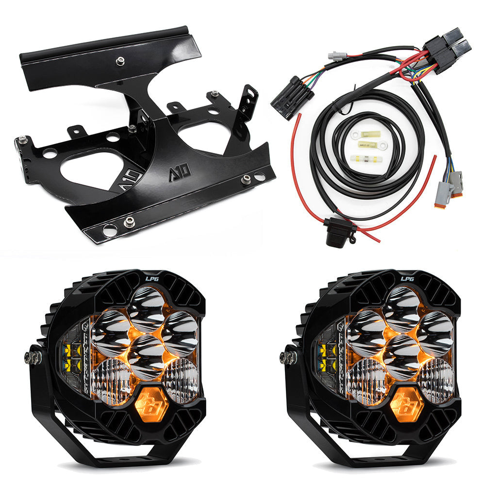 A10 Moto 2015-2023 Road Glide Baja Designs LP6 Lighting Combo Kit