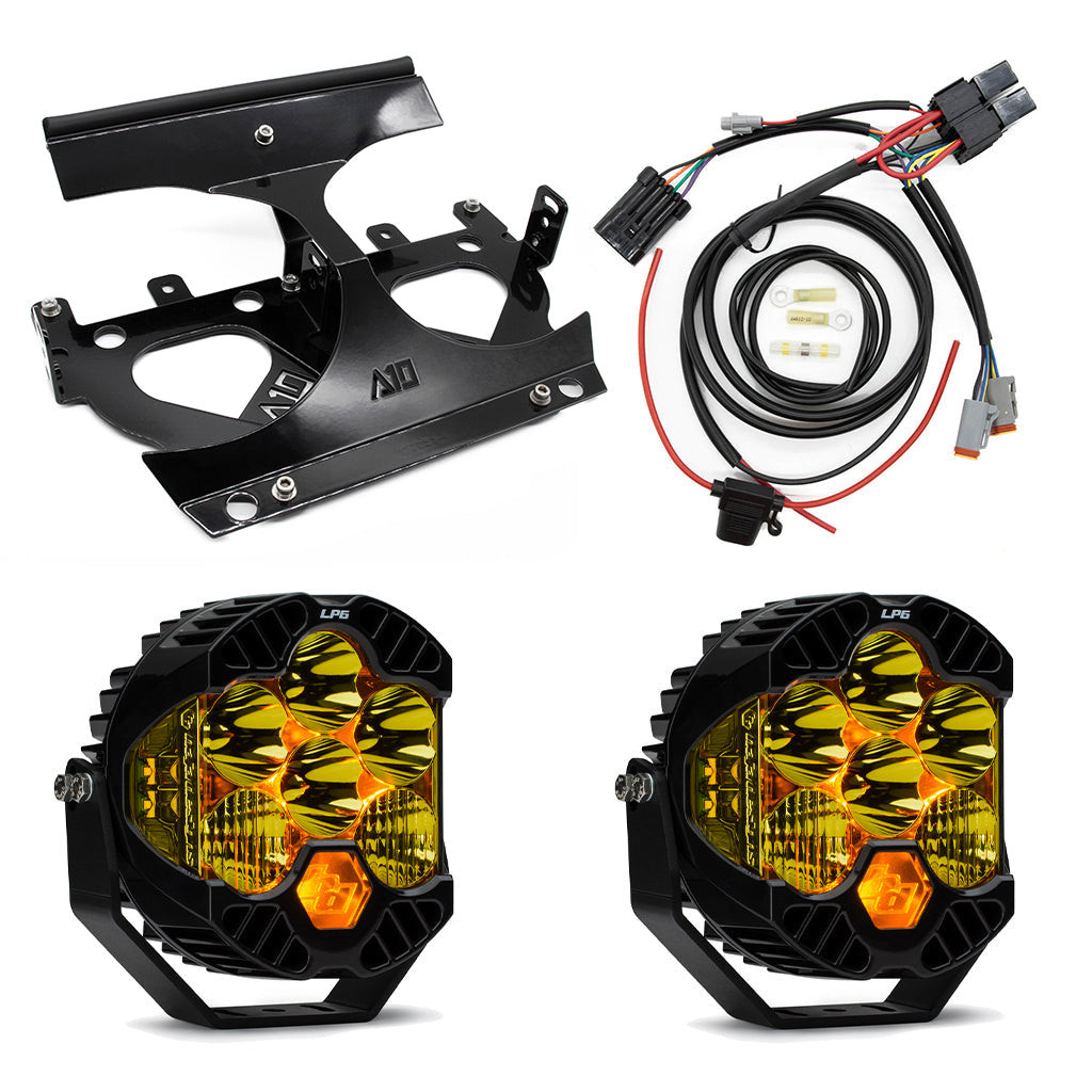 A10 Moto 2015-2023 Road Glide Baja Designs LP6 Lighting Combo Kit