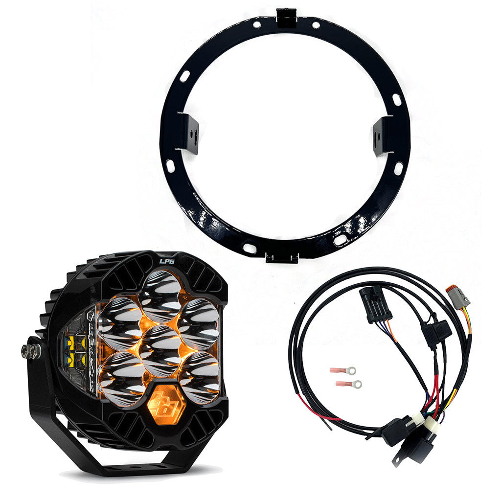 A10 Moto 14-23 Harley Davidson Street Glide Baja Designs LP6 Lighting Combo Kit