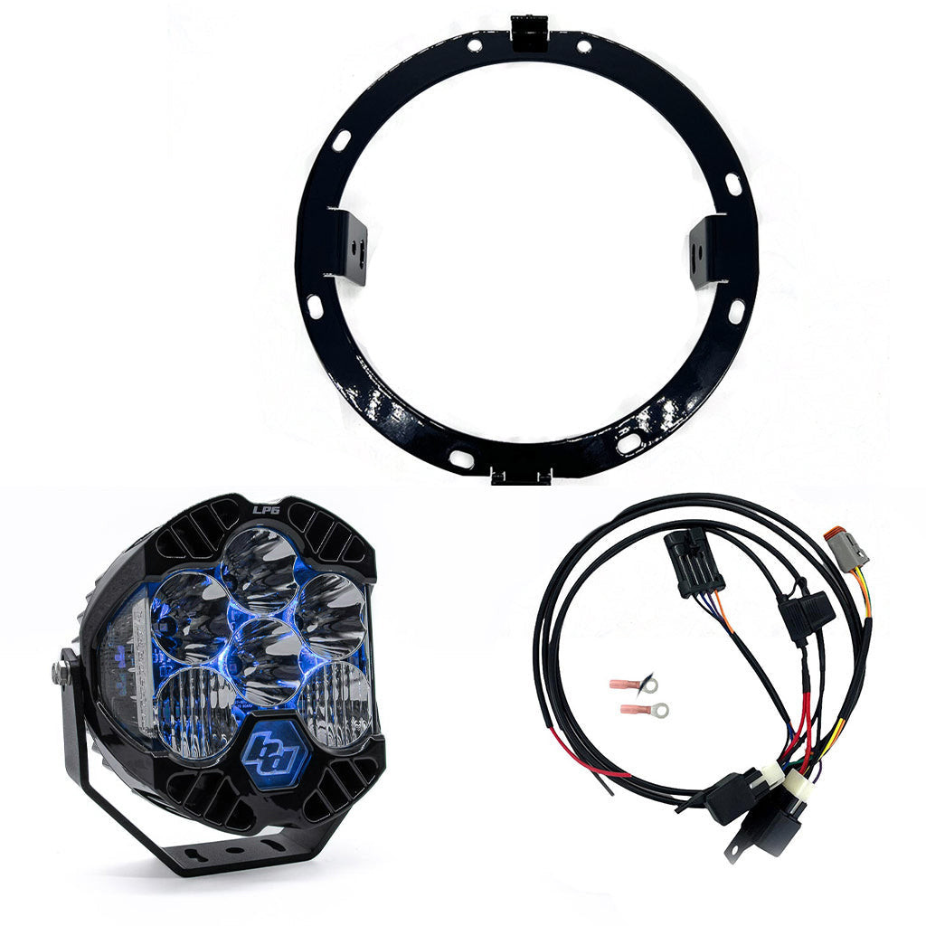 A10 Moto 14-23 Harley Davidson Street Glide Baja Designs LP6 Lighting Combo Kit