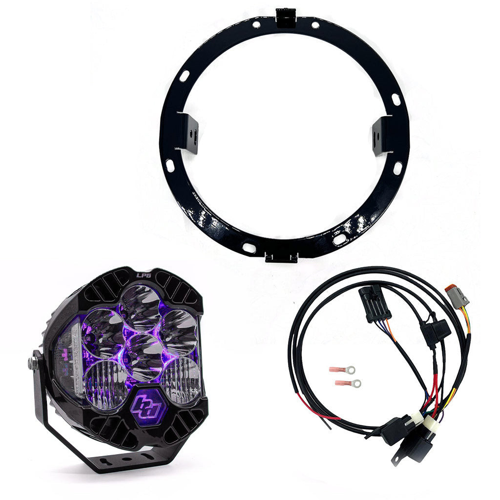 A10 Moto 14-23 Harley Davidson Street Glide Baja Designs LP6 Lighting Combo Kit