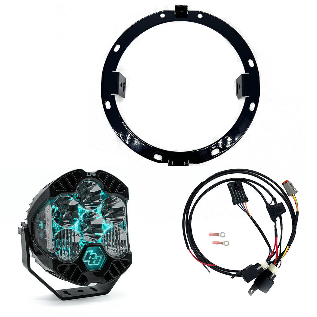 A10 Moto 14-23 Harley Davidson Street Glide Baja Designs LP6 Lighting Combo Kit