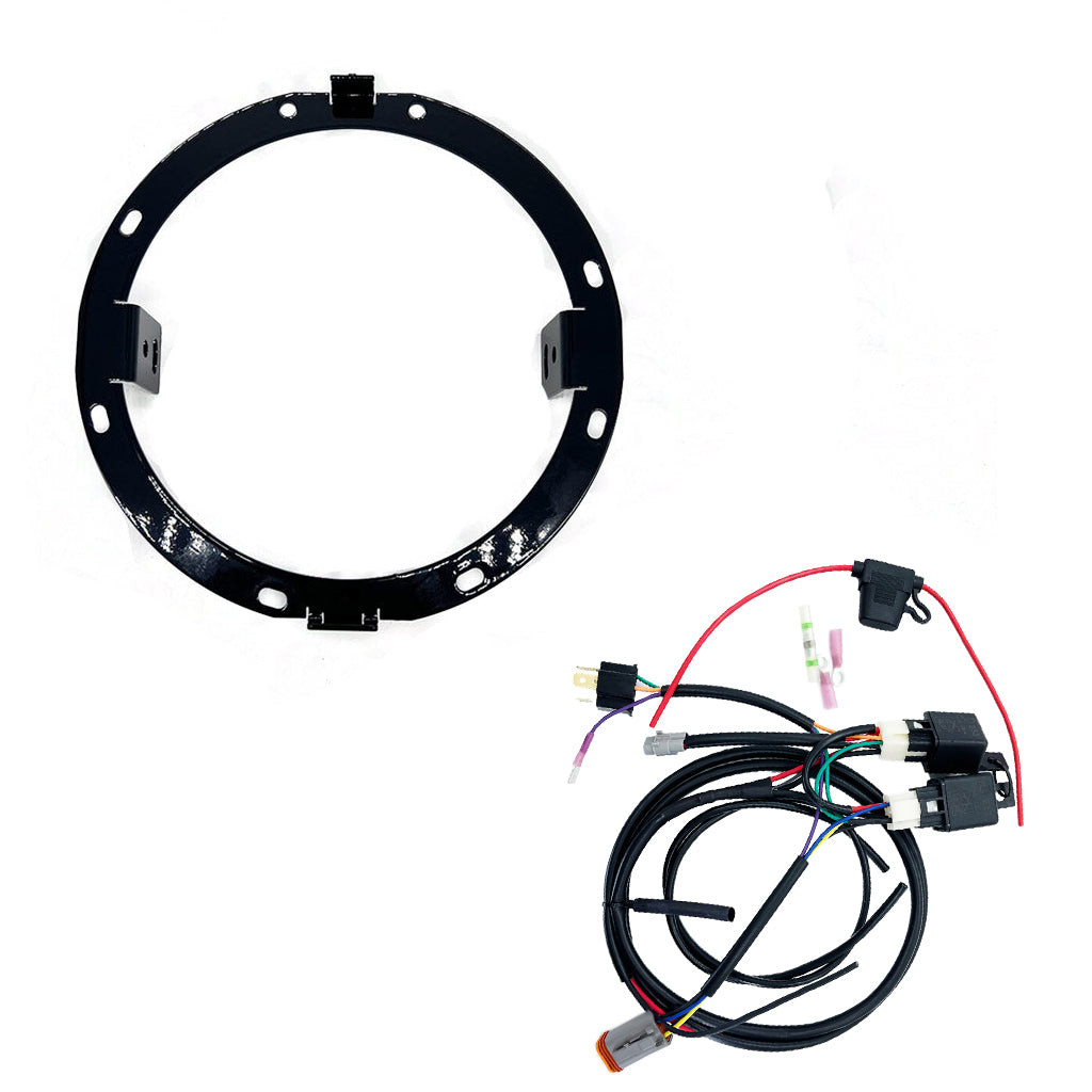 A10 Moto 96-13 Street Glide Baja Designs LP6 Lighting Combo Kit