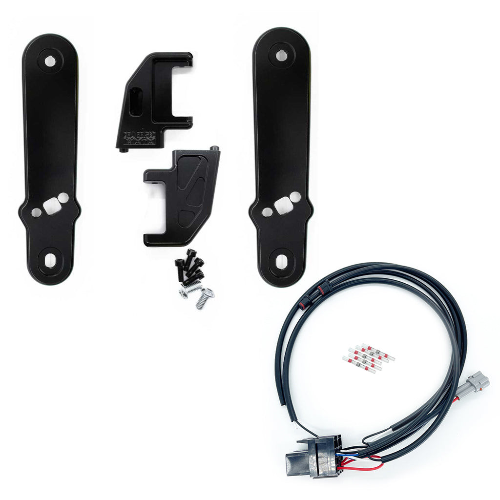 A10 Moto 96-13 Street Glide/Road King Billet S1 Pod Front Turn Signal Kit