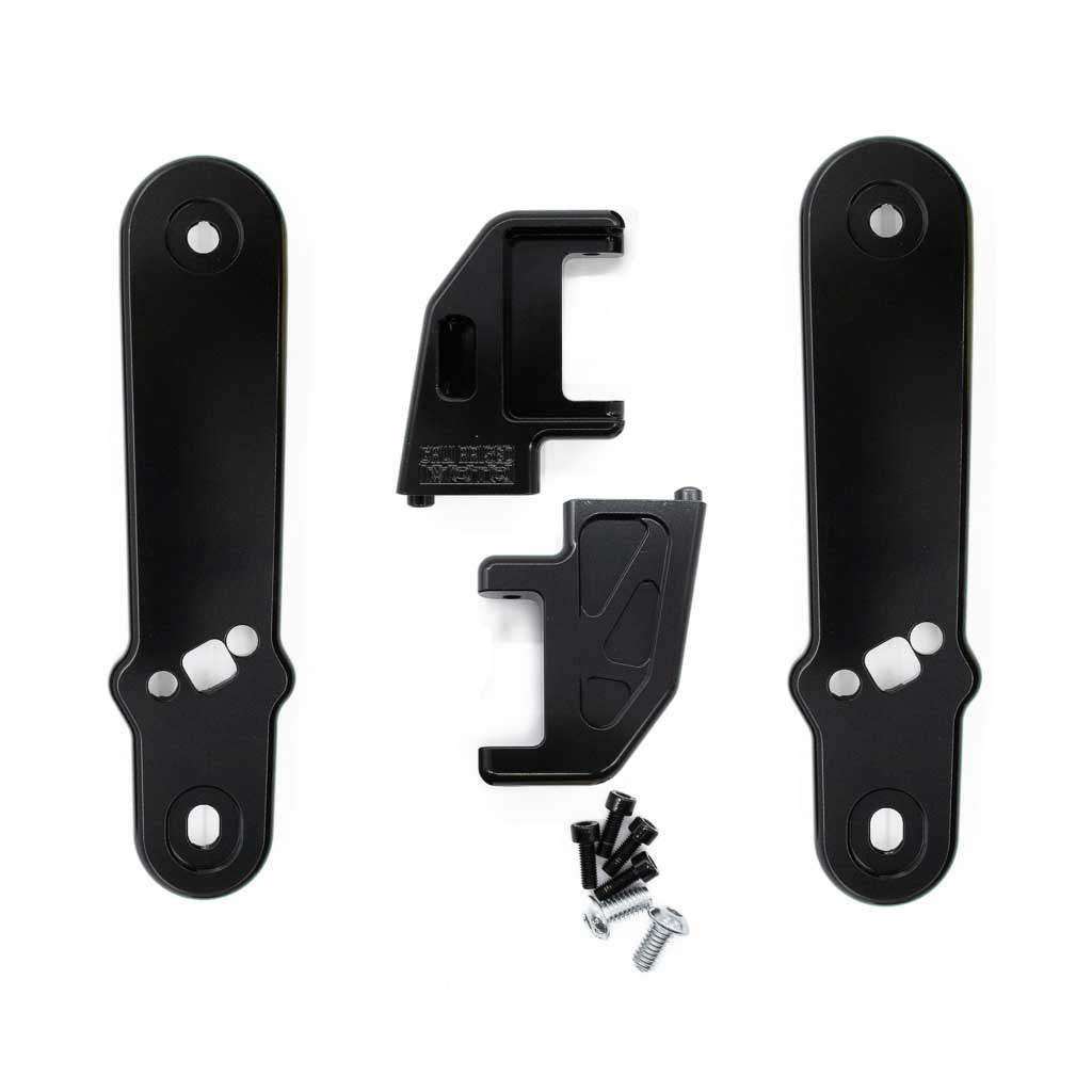 A10 Moto 96-13 Street Glide/Road King Billet S1 Pod Front Turn Signal Kit