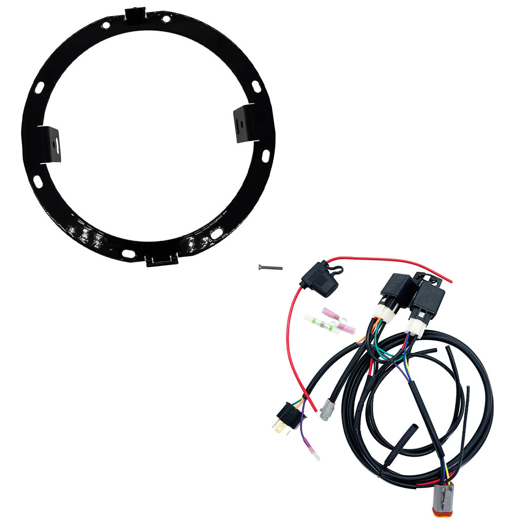 A10 Moto 96- Present Road King Baja Designs LP6 Lighting Combo Kit