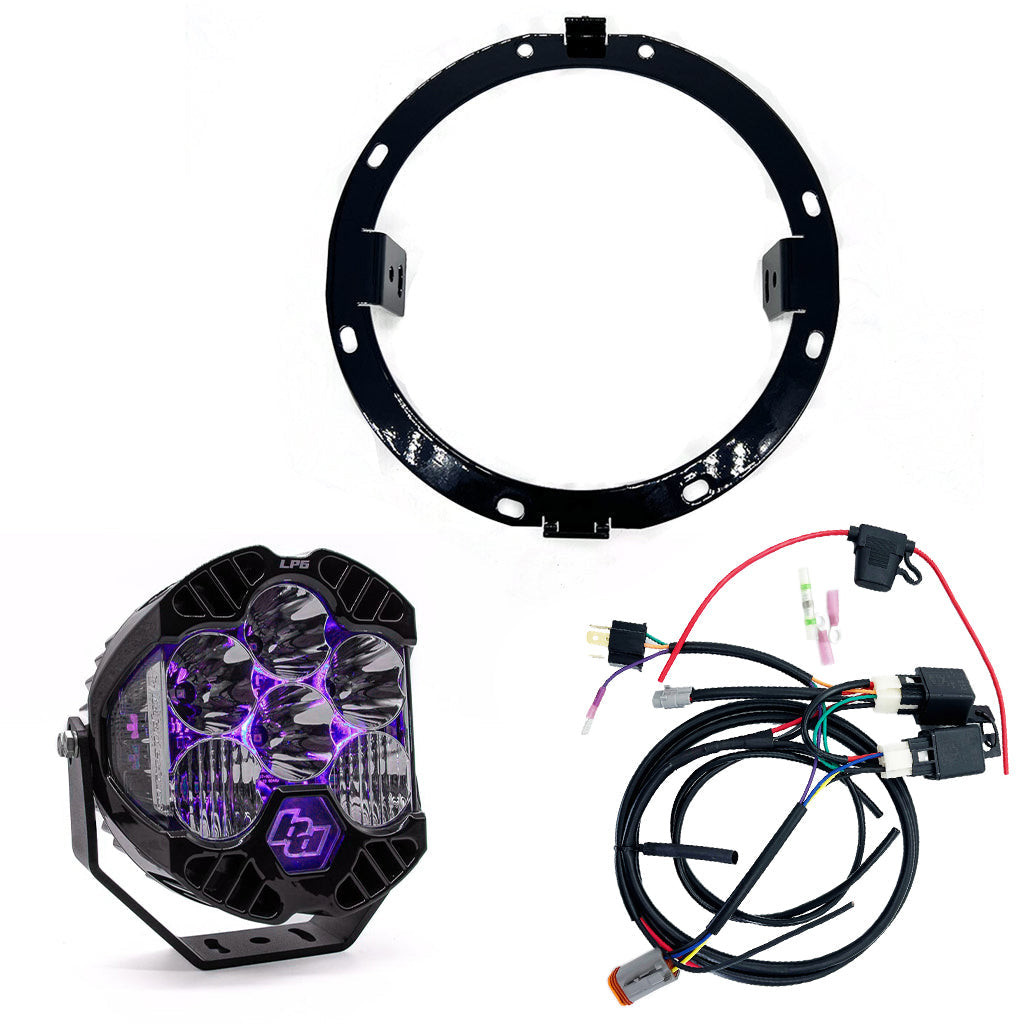 A10 Moto 96- Present Road King Baja Designs LP6 Lighting Combo Kit