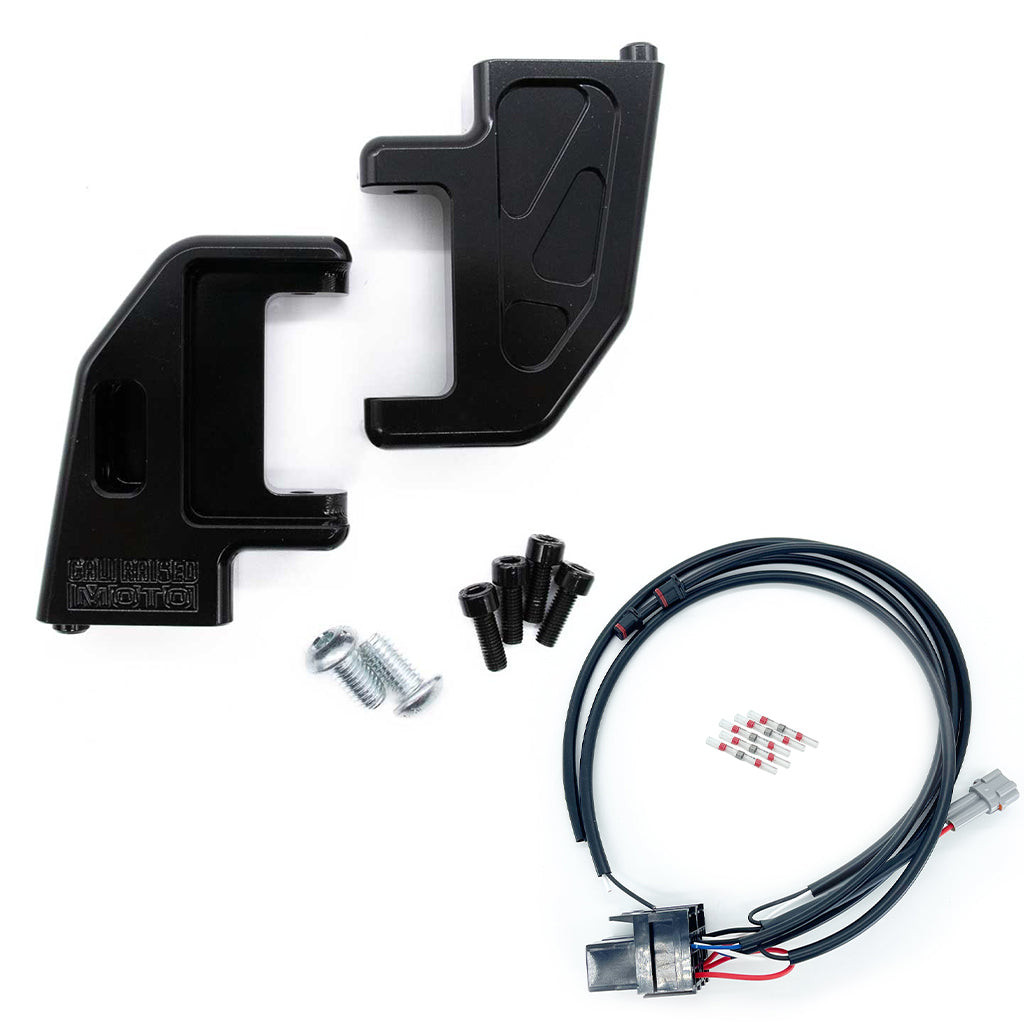 A10 Moto Low Rider ST Billet S1 Pod Front Turn Signal Kit 127063