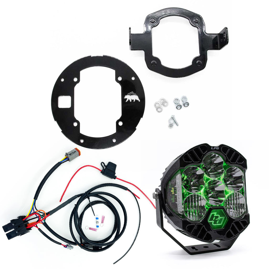A10 Moto Low Rider ST LP6 Headlight No Cutting Bracket Combo Kit