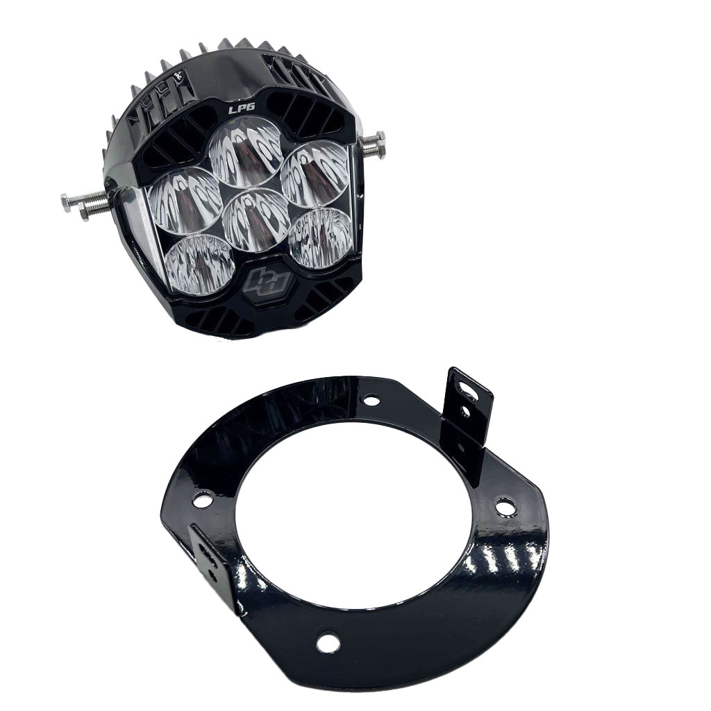 A10 Moto FXRT Fairing LP6 Light Mount Dominator Bolt Pattern Combo Kit