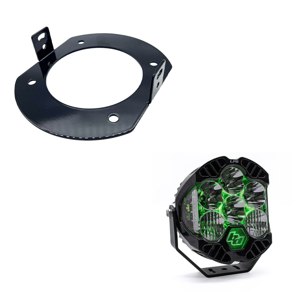 A10 Moto FXRT Fairing LP6 Light Mount Dominator Bolt Pattern Combo Kit